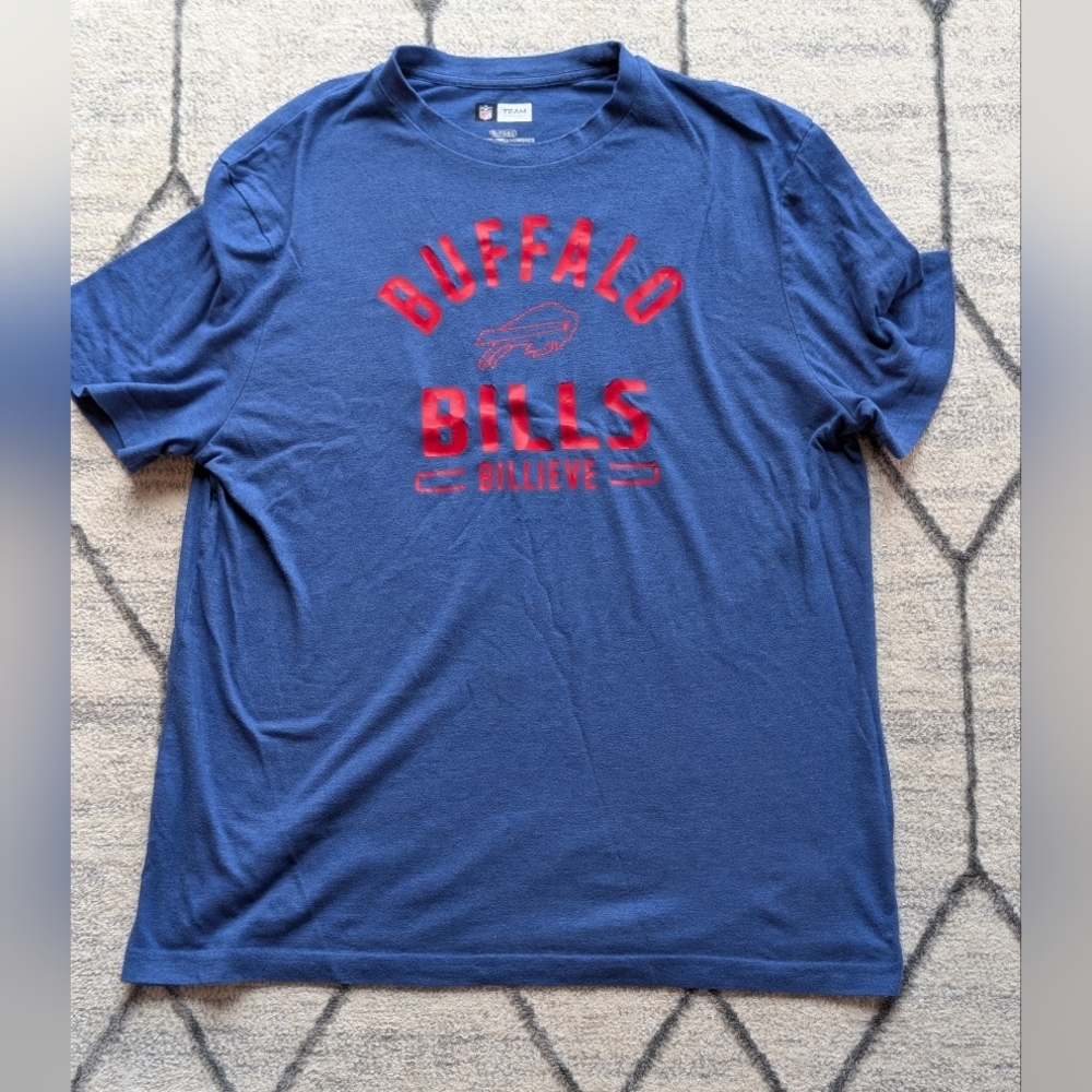 Buffalo Bills Shirt Mens Size XL Blue & Red T-Shirt